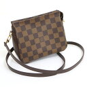 【LOUIS VUITTON】ルイヴィトン トゥルース・メイクアップ ショルダーバッグ ダミエ エベヌ N51982 SP0024【中古】【代金引換不可】/kt08226ik