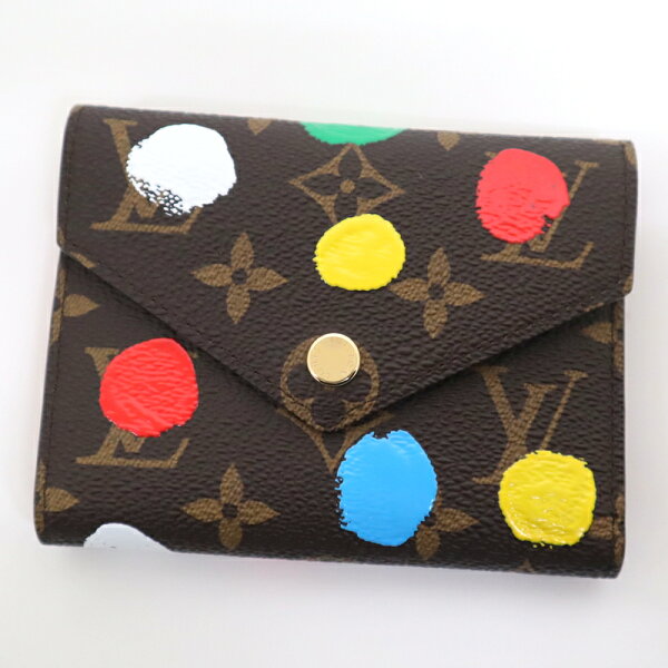 【LOUIS VUITTON】ルイヴィトン ポルトフォイユ・ヴィクトリーヌ 三つ折り財布 モノグラム M81865 RFID【中古】【代金引換不可】/br3388