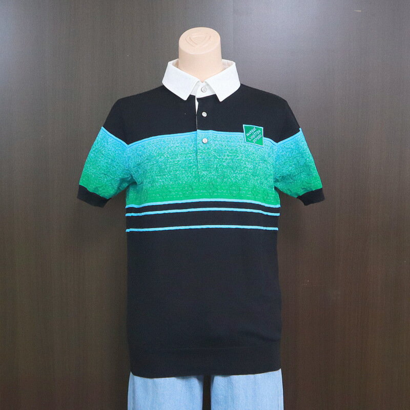 【LOUIS VUITTON】ルイヴィトン イリデセント ジャガードショートスリーブポロ コットン マルチカラー #XS 1AGTM1【中古】【代金引換不可】/...