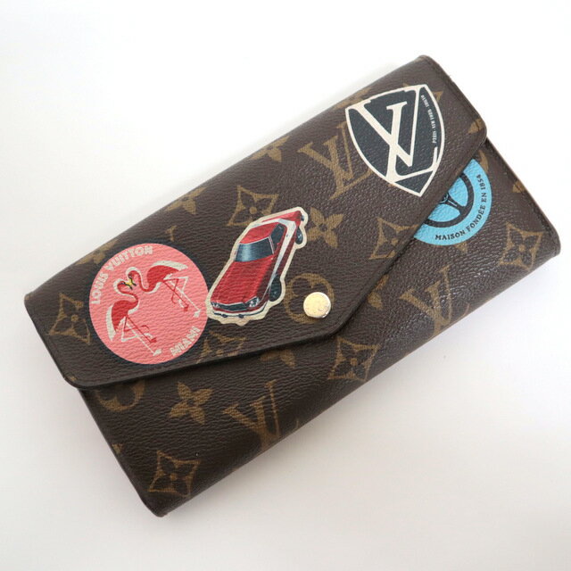 【LOUIS VUITTON】ルイヴィトン モノグラム ポルトフォイユ サラ 長財布 ワールドツアー M62147 MI4146【中古】【代金引換不可】/ok02686ar