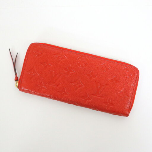 【LOUIS VUITTON】ルイヴィトン ポルトフォイユ・クレマンス モノグラムアンプラント 長財布 レッド系 M61701 SP2108【中古】【代金引換不可】/ko01601ik 【LOUIS VUITTON】ルイヴィトン ポルトフォイユ・クレマンス モノグラムアンプラント 長財布 レッド系 M61701 SP2108【中古】【代金引換不可】/ko01601ik
