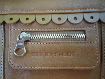 ★SEE BY CHLOE’シーバイクロエ デイバッグ CARAMEL 箱なし 中古 リサイクル