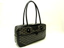 .GOYARD　ゴヤール　サンマルタン　ボストンバッグ　　ショルダーバッグ　ブラック×ブラック　黒　 ...