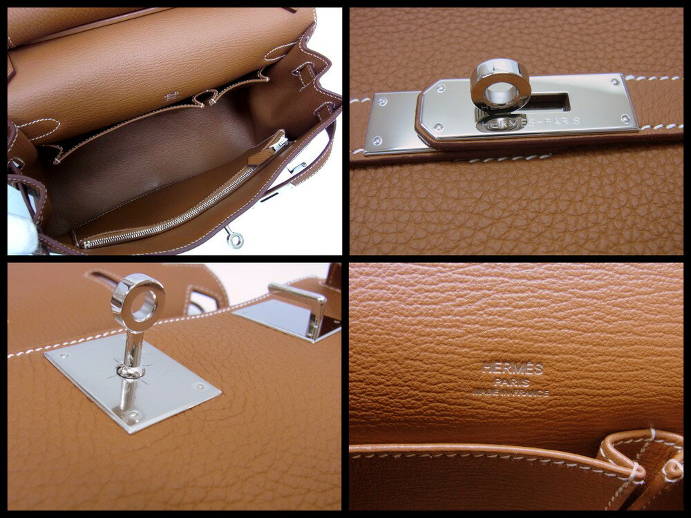 【楽天市場】【★送料込★】HERMES エルメス 『ジプシエール』 28cm 《ゴールド（Gold）×トリヨンクレマンス（clemence taurillon）×シルバー金具× O刻印