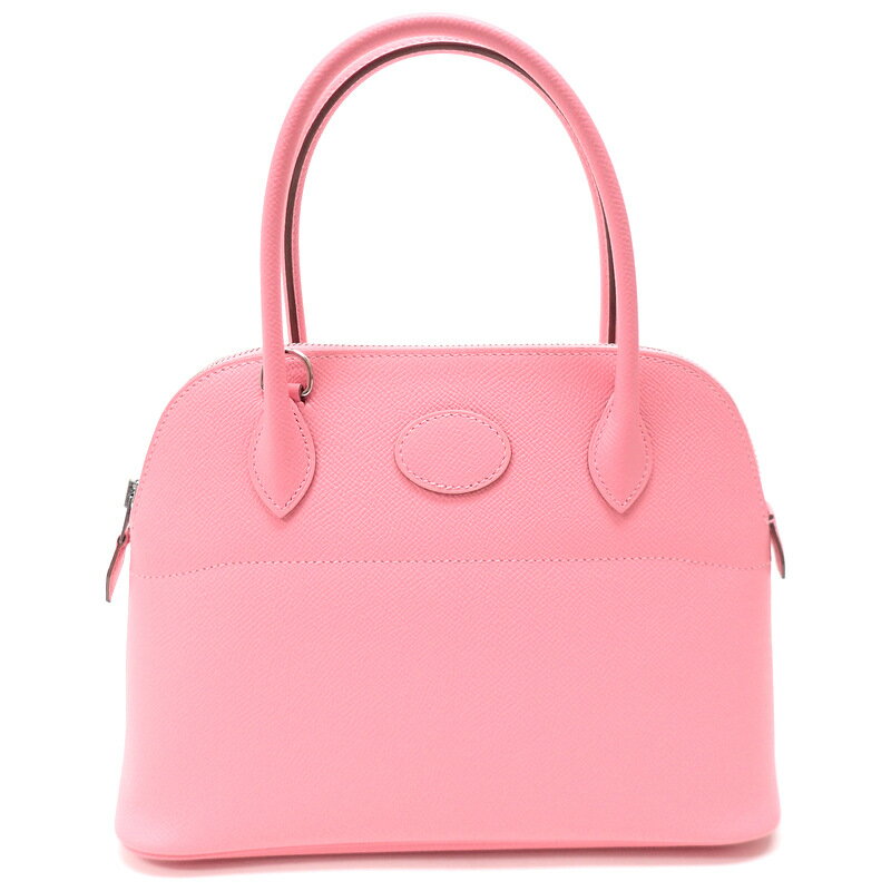 【★プレゼントに★】HERMES エルメス 『ボリード・27』　《ローズコンフェッティ×エプソン×シルバー金具×Y刻印》　ピンク系/ローズコンフィニティー/2WAYバッグ/ショルダーバッグ/ハンドバッグ/Rose Confetti/×Veau Epsom　【★セレブ愛用★】　30337k0281 ＠【中古】のサムネイル