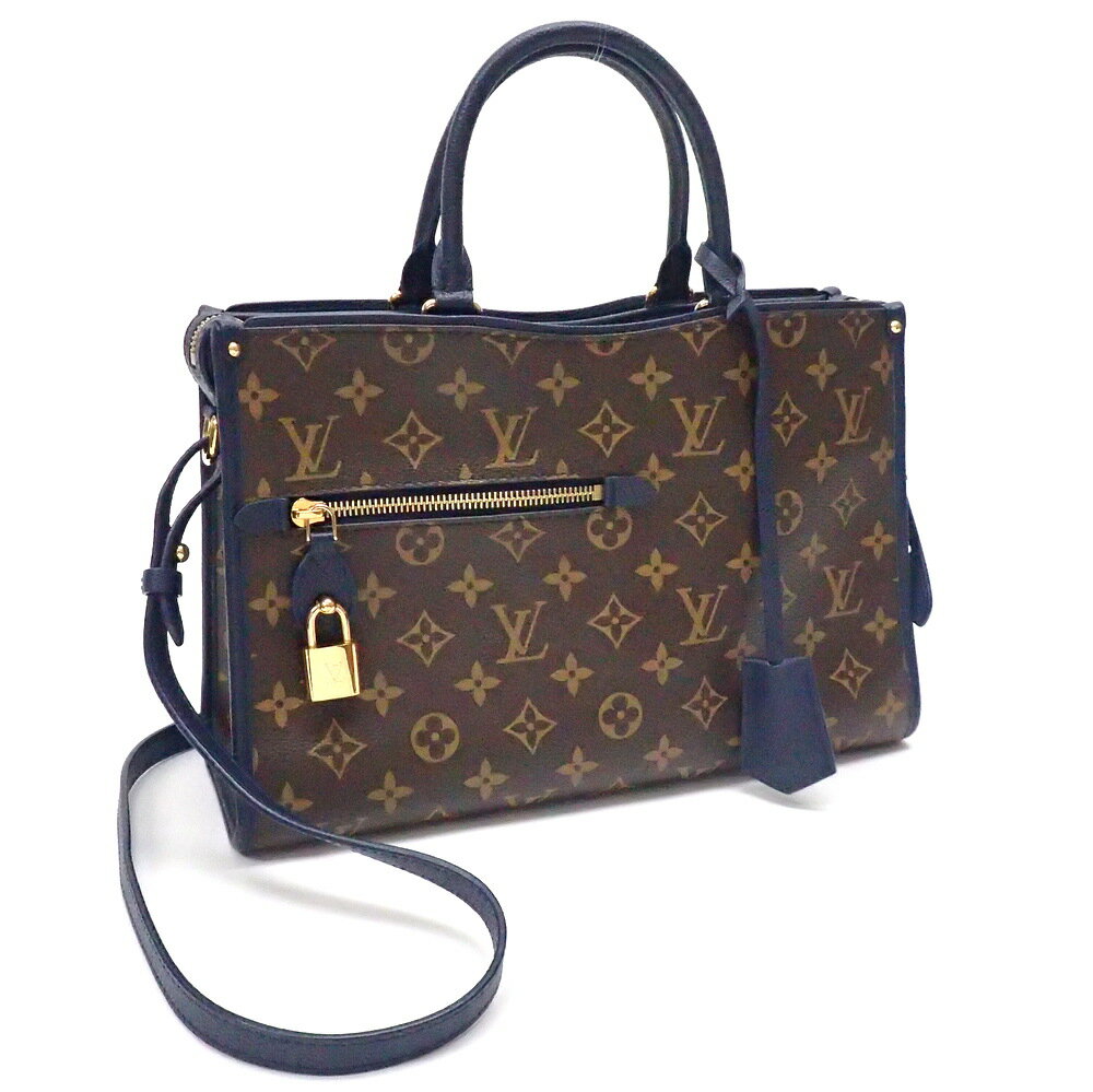 【楽天市場】【★美品★】LOUIS VUITTON/ルイヴィトン『《モノグラム》ポパンクールPM』M43434/マリーヌ/2WAYバッグ/LV