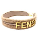 【★FENDI★】フェンディ 『ストラップユー』 《ピンク×ゴールド金具×ファー×レザー》 8AV399/ストラップ/バッグチャーム/チャーム/ショルダーストラ...