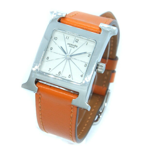 HERMES エルメス 腕時計 オレンジxシルバー - 4500325F0149 楽天市場】オレンジ(ブランドエルメス)(レディース腕時計