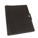 【★HERMES★】エルメス 『ユリスMM』 《カカオ×トゴ×シルバー金具/□G刻印》ノート/カバー/手帳/文具/ステーショナリー/レディース/メンズ/Ulysse/メモ 38604k029.5 @【中古】