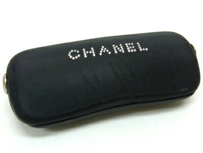 【楽天市場】CHANEL シャネル 『メガネケース』 サングラスケース 《ブラック×ラインストーン》 ハードケース【中古】：ブランドショップドリーム