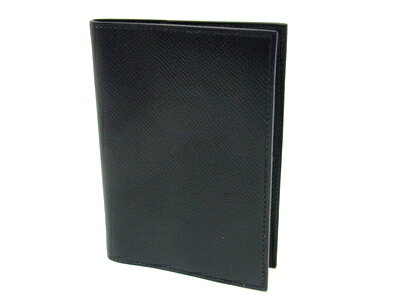 【★新品同様★】《送料込》　HERMES エルメス　『アジェンダ　(Agenda)GM』　手帳　カバー　システム手帳　《ブラック（NOIR）×クシュベル(couchevel)×□D刻印)》　メモ帳付属！！　　【★セレブ愛用★】＠【中古】のサムネイル