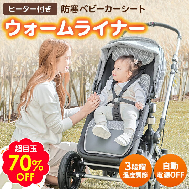 70%OFF ベビーカー シート 冬 ベビーカー 防寒 ベビーカー シート 暖かい あったか 防寒 冬用 赤ちゃん ヒーター 暖房 発熱 ウォームライナー ぽかぽか おでかけ A型 B型 対応 温熱シート 快適 防寒グッズ 子供用 男の子 女の子 出産祝い 贈り物