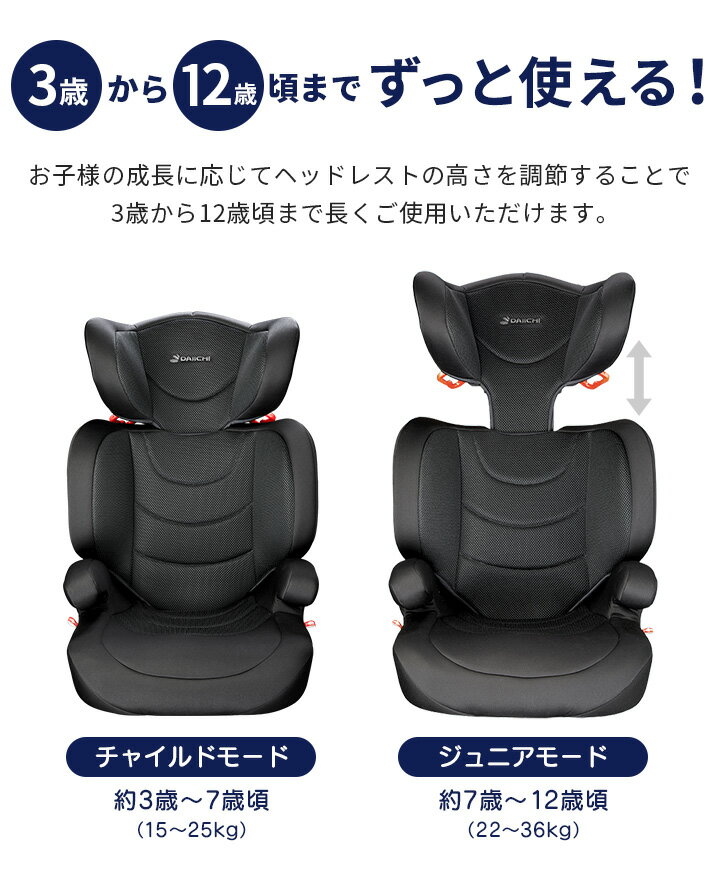 チャイルドシートジュニアシート