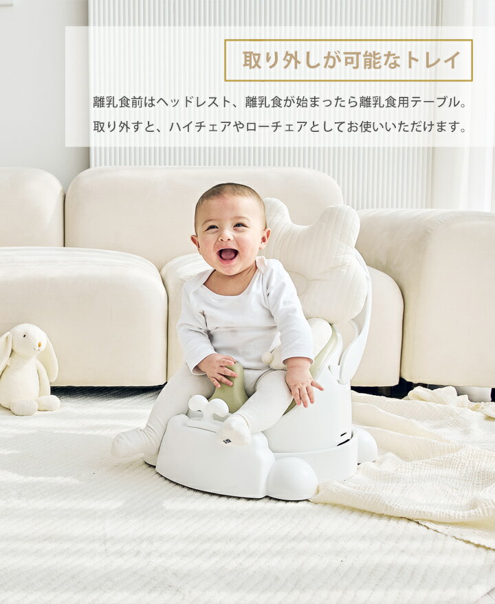 【POINT3倍】ベビーチェア ローチェア ベビーソファ テーブルチェア 子供 赤ちゃん ブースターシート クッション 男の子 女の子 プレゼント 3ヵ月 4ヵ月 出産祝い Jellymom ワイズチェア 正規品