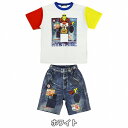 105cm 110cm 120cm ヒスミニ Hystericmini ヒステリックミニ LIKE A DENIM コーディネートセット 秋 新作 子供服 セットアップ Tシャツ