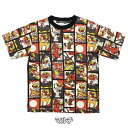 Hystericmini ヒステリックミニ　HANAFUDA MINI総柄 半袖Tシャツ　105cm/110cm/120cm　男の子　女の子　トップス　花札