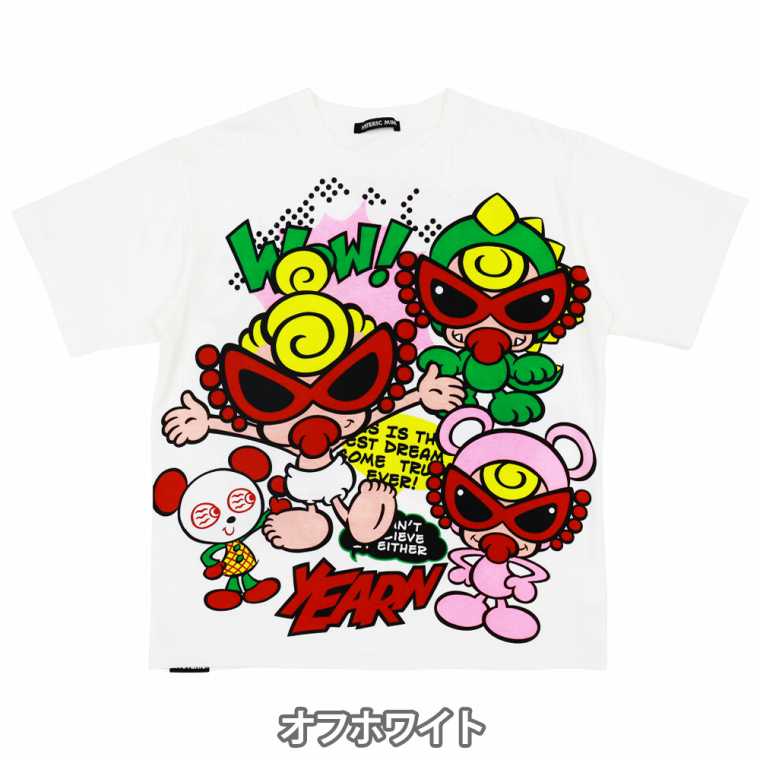 Hystericmini ヒステリックミニ　MINI TEDDY MINILA ALLSTARS 半袖Tシャツ