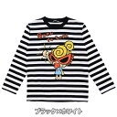 HystericMini　SELFISH GIRL ボーダー長袖Tシャツ