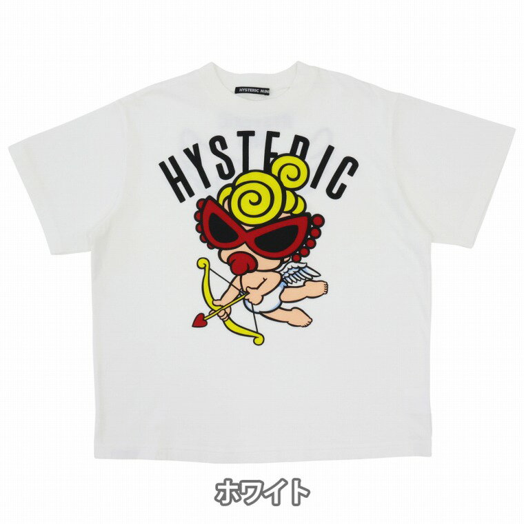 Hystericmini ヒステリックミニ　ANGEL MINI BIG 半袖Tシャツ