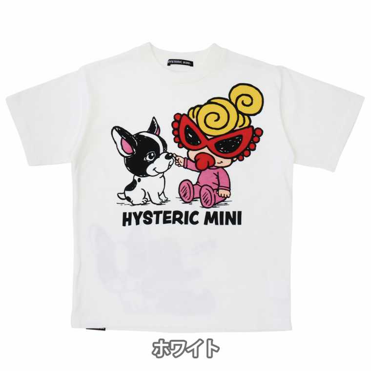 Hystericmini ヒステリックミニ　MINI&J SLEEP TIGHT 半袖Tシャツ
