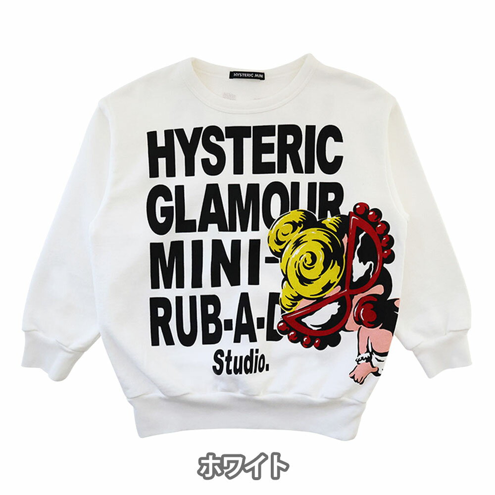 Hystericmini ヒステリックミニ　TAGGING MINI LOOPLUS 裏毛トレーナー(4)