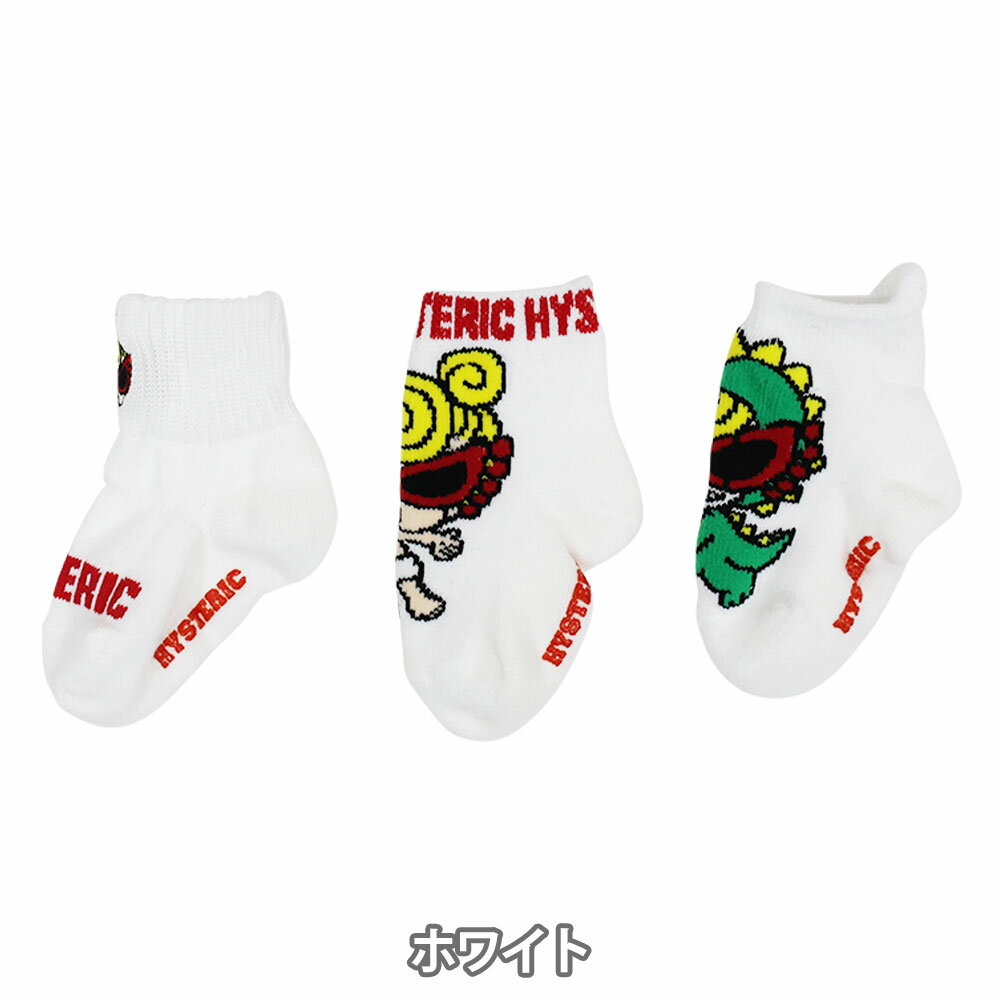 Hystericmini ヒステリックミニ　BABY 3P ソックス