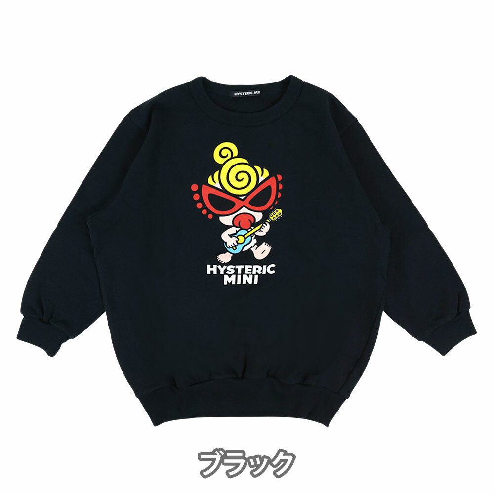HystericMini　MY FIRST HYSTERIC　HYS-MINI BAND CLUB 裏毛トレーナー