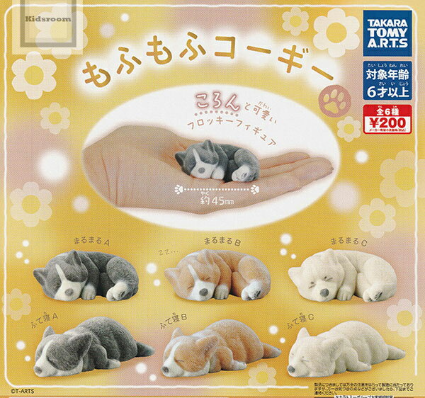 【コンプリート】もふもふコーギー ★全6種セットのサムネイル