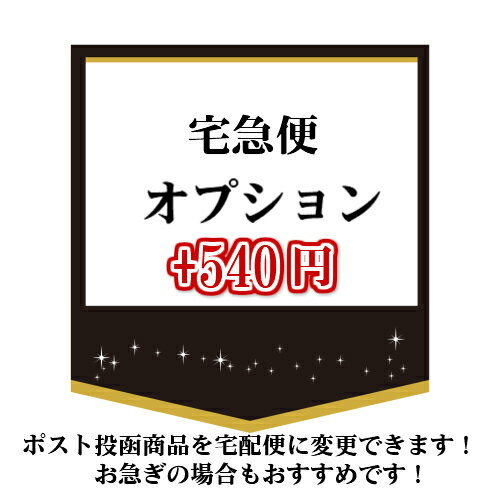 【お急ぎの方へ！】宅急便オプション