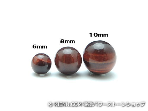 パワーストーン天然石ビーズ粒売り レッドタイガーアイAAAA(10月誕生日石)6ミリ 金運 ハンドメイド・手作りアクセサリー用 (11076)