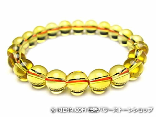 乐天商城 - パワーストーンブレスレット シトリンクォーツAAA(11月誕生日石)8ミリ 金運 ワンカラーブレス [サイズ選べる][日本製][送料無料] (10132)
