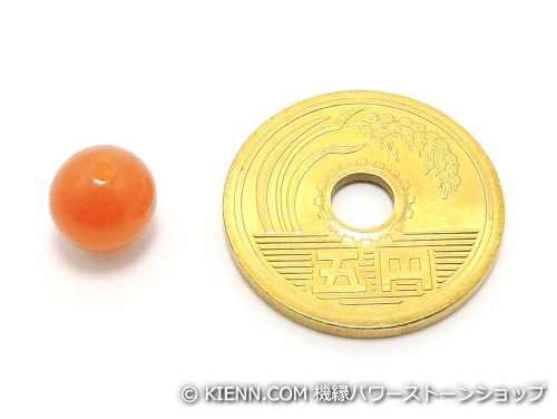 パワーストーン天然石ビーズ粒売り オレンジアベンチュリンAAA(5月誕生日石)8ミリ 仕事運 ハンドメイド・手作りアクセサリー用 (11588)