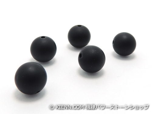 パワーストーン天然石ビーズ粒売り オニキス(つや消し)AAAA(8月誕生日石)8ミリ 仕事運 ハンドメイド・手作りアクセサリー用 (11597)