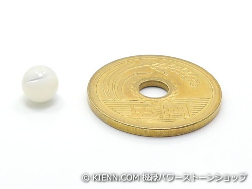 パワーストーン天然石ビーズ粒売り マザーオブパールAAA(6月誕生日石)6ミリ 魔除・厄除 ハンドメイド・手作りアクセサリー用 (11709)