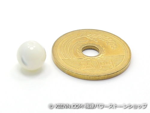 パワーストーン天然石ビーズ粒売り マザーオブパールAAA(6月誕生日石)8ミリ 魔除・...