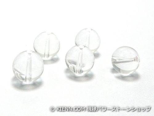 パワーストーン天然石ビーズ粒売り クリスタル(水晶)AAAAA最高品質(4月誕生日石)12...