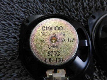 【中古】 HN11S Kei ケイ 純正 Clarion クラリオン製 090-0051-49 10cm リア スピーカー MAX12W / 2H3-703