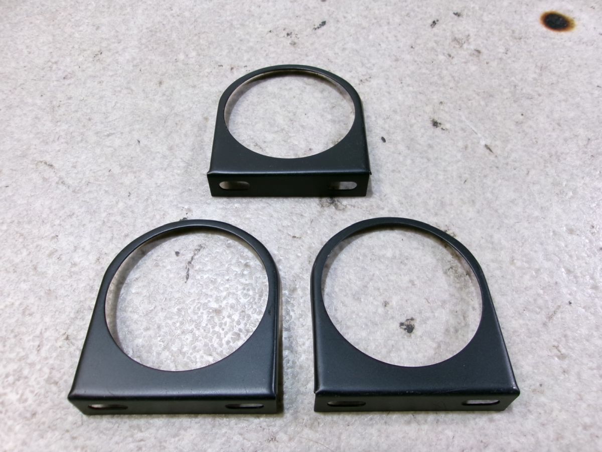 【中古】★激安!★オオモリ ? メーターホルダー 60φ パネル フード カバー スタンド 土台 3個セット 分かる方 / R7-1115