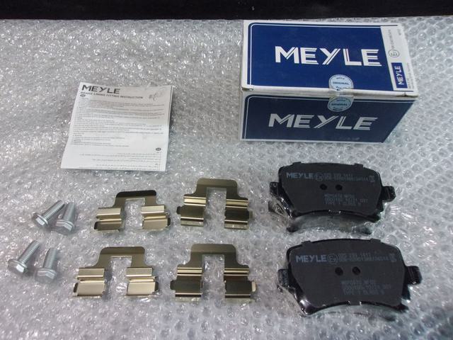 【中古】★新品!★MEYLE マイレ リア リヤ ブレーキパッド 左右 MBP0470 0252391417 アウディ A3 A4 等 / 4R7-686