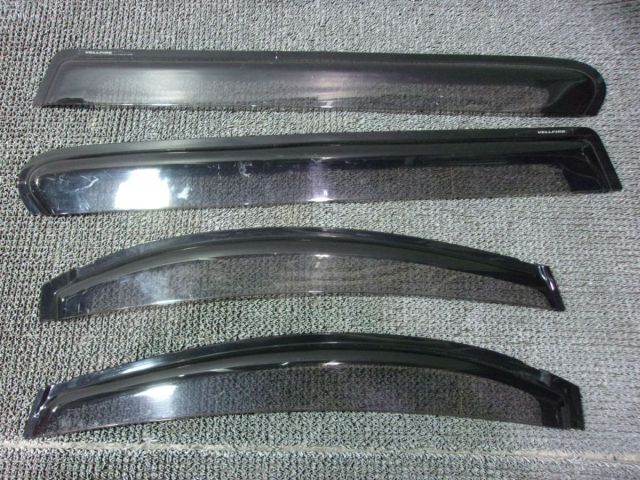 【中古】★激安!★ANH20W ヴェルファイア 純正 ノーマル ドアバイザー サイドバイザー 1台分 / Q11-1389