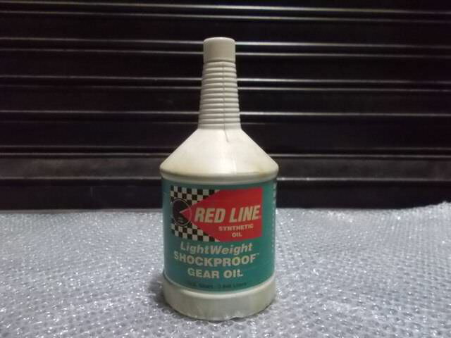 【中古】★未使用!★RED LINE レッドライン ギアオイル センセティックオイル 1クォート 946ml / 2P10-1357