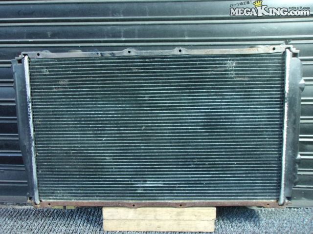 【中古】GC8 インプレッサ F型 KOYO ラジエーター ラジエター 4枚羽 5枚羽 電動ファン 付 電動ファン動作OK / 2S9-059