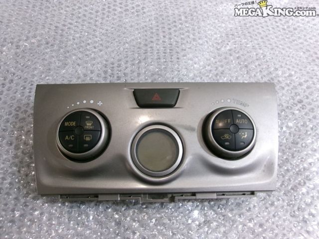 【中古】QNC20 bB 純正 ノーマル エアコンパネル 75D058 55406M070 / 5T4-693