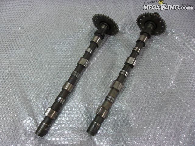 【中古】S13 シルビア 純正 ノーマル カムシャフト カムプーリー IN EX セット RPS13 180SX 等 / 2S8-713