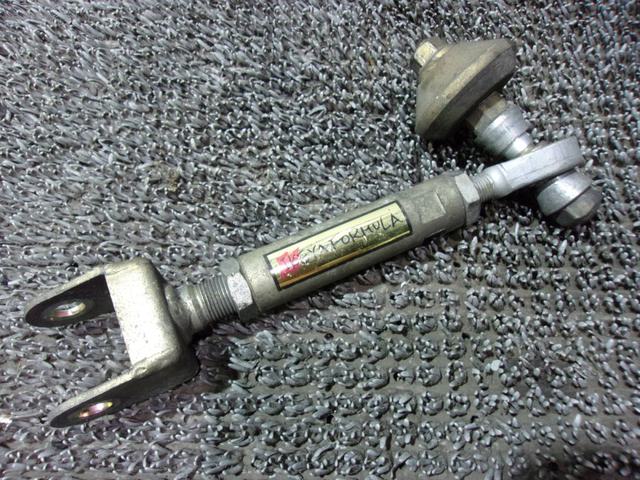 【中古】★激安!★BNR34 スカイライン GT-R GTR イケヤフォーミュラ リア トラクションロッド 調整式 ピロ アジャスターロッド 1本 / R8-964
