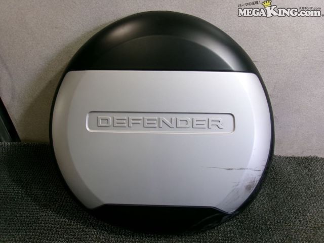 【中古】LAND ROVER ランドローバー DEFENDER ディフェンダー 純正 背面タイヤカバー スペアタイヤカバー L8BM-45026-AC / S7...