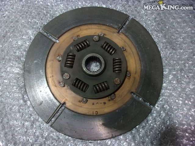 【中古】S14 シルビア 社外 メタル クラッチディスク 厚み約3.88mm S13 RPS13 180SX 等 / 2S7-967