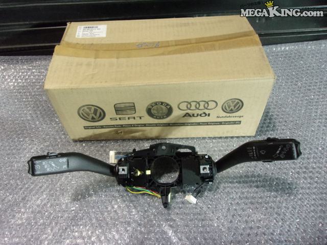 【中古】★未使用★VW フォルクスワーゲン ゴルフ6 MK6 純正 ノーマル ディマースイッチ ステアリングコラムスイッチ レバー 5K0953513N / S2-725