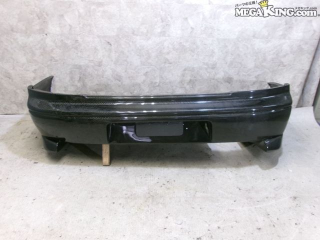 【中古】★未使用★CT9A ランサーエボリューション8 ランエボ8 社外 カーボン リアバンパー エアロ / 2T3-880