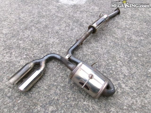 【中古】AP1 S2000 SKILLS スキルズ オールステンレス マフラー デュアル 片側2本出し / 2T3-922
